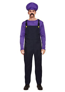 Henbrandt - Costume da idraulico Super Mario Bros, per uomo - Ilgrandebazar