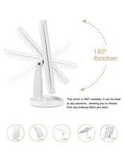 Carica l&#39;immagine nel visualizzatore di Gallery, HAMSWAN Specchio Trucco, Ingranditore da Trucco con 21 Bianco 21LEDs - Ilgrandebazar