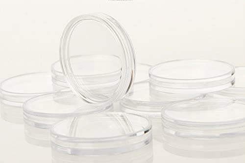 MC.Sammler Capsule per monete |dimensioni interne Ø 27,5 mm | 100 pezzi | per monete speciali da collezione, commemorative