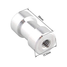 Carica l&#39;immagine nel visualizzatore di Gallery, Set di 3 viti filettate con convertitore da 1/4&quot; e 3/8&quot; per fotocamera,...