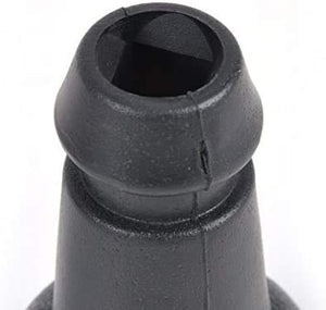 OBEST Auto Pomello del Cambio 5 Marce per Peugeot 205 206 306 Black&silver