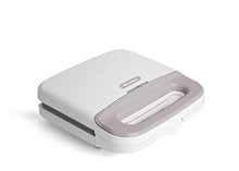 Carica l&#39;immagine nel visualizzatore di Gallery, Ariete Tostiera Breakfast 1961, Piastra Elettrica per Toast, Piastra per Panini e Sandwich, Piastre Fisse Grill con Rivestimento Antiaderente, Conservazione Verticale, 750W, Bianco