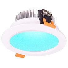 Carica l&#39;immagine nel visualizzatore di Gallery, 3A Smart Zigbee RGBW apparecchio da incasso per ALEXA controllo vocale e...