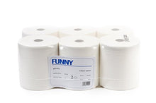 Carica l&#39;immagine nel visualizzatore di Gallery, Funny 2-ply roll asciugamano con speciale 4 cm Core, per dosatore Generic,... - Ilgrandebazar