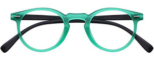 Occhiali da Lettura Uomo Donna per Presbiopia con Lenti Certificate +2, Verde - Ilgrandebazar
