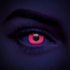 Lenti A Contatto Colorate Rosa UV i-Glow (30 Giorni) - Non Corretive - Ilgrandebazar