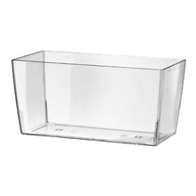 Carica l&#39;immagine nel visualizzatore di Gallery, Teraplast Coimbra 25cm Fioriera, Trasparente, 25 cm 25 cm, Trasparente - Ilgrandebazar