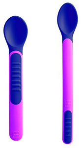 MAM Cucchiai e coperchio sensibili al calore Rosa - Ilgrandebazar