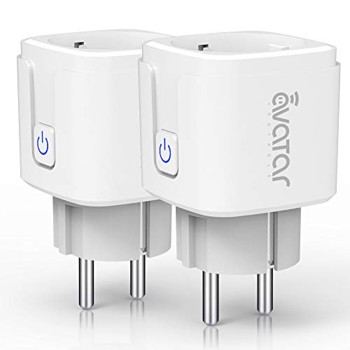 Presa Intelligente Wifi, Avatar Controls Wifi Spina Smart 2 Pack