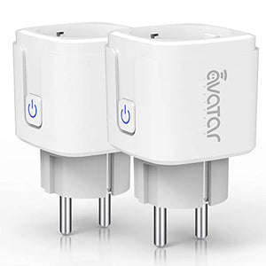 Presa Intelligente Wifi, Avatar Controls Wifi Spina Smart 2 Pack