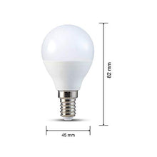 Carica l&#39;immagine nel visualizzatore di Gallery, 10-pezzi - 4123 - V-TAC - Lampadina LED P45 - Casquillo E14 - Potenza 4W... - Ilgrandebazar