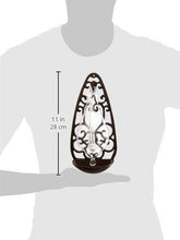 Carica l&#39;immagine nel visualizzatore di Gallery, World of Weather - Barometro di Fitzroy, in Vetro e ghisa, con Cyclamen