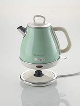Carica l'immagine nel visualizzatore di Gallery, Ariete 2868 Vintage 1L Bollitore Elettrico di Design in Acciaio Inox Verde - Ilgrandebazar