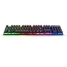 Carica l&#39;immagine nel visualizzatore di Gallery, EMPIRE GAMING - Tastiera Gaming K300 QWERTY Italiana -105 Tasti Semimeccanica -Retroilluminazione LED RGB -19 Keys Anti-ghosting -12 Scorciatoie multimediali - USB con Filo