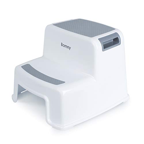 BAMNY Sgabello Antiscivolo Progettato Appositamente per i Bambini,