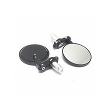 Carica l&#39;immagine nel visualizzatore di Gallery, KKmoon 22mm Black Motorcycle Round 7/8&quot;Bar End Rearview Side Specchi per... - Ilgrandebazar