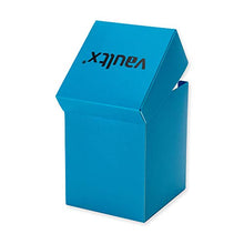 Carica l'immagine nel visualizzatore di Gallery, Vault X ® Porta Mazzo e 150 Bustine Nere per Carte - Formato Grande per 120+ Carte Imbustate - Senza PVC (Blu)