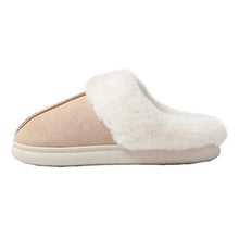 Carica l'immagine nel visualizzatore di Gallery, JOMIX Pantofole Donna Invernali Comode Ciabatte Ragazza Pelose Calde Ciabatte Pelliccia Sintetica Memory Foam Morbide Tomaia Scamosciata MD7210 (Beige, 41)