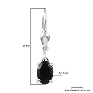 TJC - Orecchini pendenti da donna, in argento Sterling 925, con tormalina... - Ilgrandebazar