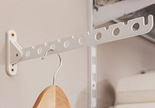 Carica l&#39;immagine nel visualizzatore di Gallery, Element System 11202-00003 Appendiabiti da Parete, Pieghevole, con Accessori - Ilgrandebazar