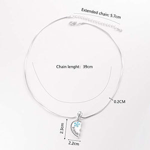 Cheerslife - Set di Collana dell'amicizia con Ciondolo a Forma Stile E. - Ilgrandebazar