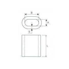Carica l&#39;immagine nel visualizzatore di Gallery, Constrabo® | 50x ghiere in alluminio manicotti 4 mm | Maniche per corda 4 - Ilgrandebazar
