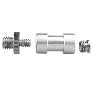 Set di 3 viti filettate con convertitore da 1/4" e 3/8" per fotocamera,...