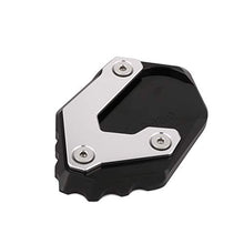 Carica l&#39;immagine nel visualizzatore di Gallery, Piedino di estensione per cavalletto motocicletta, CNC, placchetta Nero - Ilgrandebazar