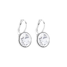 Carica l&#39;immagine nel visualizzatore di Gallery, Swarovski Orecchini Bella Mini, bianco, placcatura rodio - Ilgrandebazar