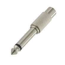 Carica l'immagine nel visualizzatore di Gallery, VCE 6 Pezzi Adattatore Audio RCA femmina－jack 6.3mm maschio mono Connettore...
