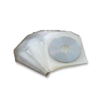 Carica l&#39;immagine nel visualizzatore di Gallery, 200 buste Bustine copertine custodia plastica trasparente CD/DVD con lembo...