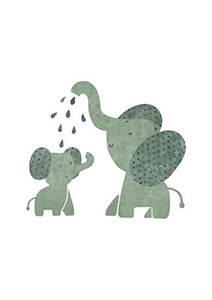 Rotho Babydesign Coprifasciatoio, Da 0 mesi, 70 x 50 cm, Modern Elephants - Ilgrandebazar