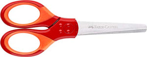 Faber-Castell 181550 Forbice, Rosso, - Ilgrandebazar