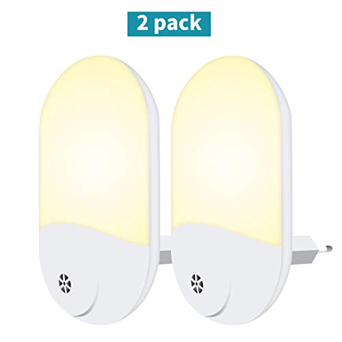 Lampada da notte con presa a muro UE/USA a LED con sensore crepuscolare Luci notturne portatili per camera da letto per bambini a risparmio energetico 39 Lampada da notte con presa a muro UE/USA a LED con sensore crepuscolare Luci notturne portatili per camera da letto per bambini a risparmio energetico 39