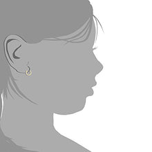 Carica l&#39;immagine nel visualizzatore di Gallery, Orecchini per Bambini a cerchio da donna 12x1.5 mm - oro giallo 18K (750)