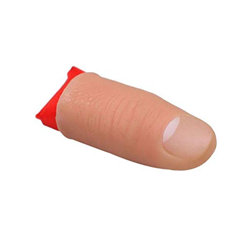 STOBOK 1PCS Magic Trick Fingers Dita finte Punte morbide per i Pollici Stage...