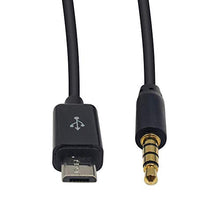 Carica l&#39;immagine nel visualizzatore di Gallery, Duttek Cavo aux Micro USB da 3,5 mm, 4 Poli mm Maschio a USB...