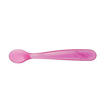 Carica l&#39;immagine nel visualizzatore di Gallery, Chicco 00006828110000 Morbido Cucchiaio Pappa, Silicone, 6+ Mesi, 2 Rosa