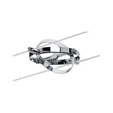 Carica l&#39;immagine nel visualizzatore di Gallery, Paulmann 94153 Sistema Cavo Cardan Max. 8x10W GU5,3 Cro Opaco/Cromo 230/12V... - Ilgrandebazar