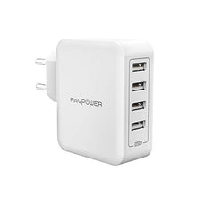 Carica l&#39;immagine nel visualizzatore di Gallery, RAVPOWER IT RP-PC026 Alimentatore USB, Bianco - Ilgrandebazar
