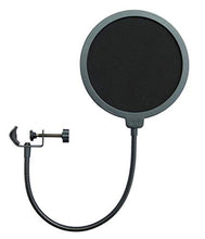 Carica l&#39;immagine nel visualizzatore di Gallery, Filtro antipop per microfono di qualità professionale con supporto, maschera... - Ilgrandebazar