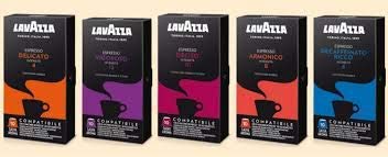 200 Capsule Caffè Lavazza Compatibili Nespresso Mix 5 Gusti 40 per... - Ilgrandebazar