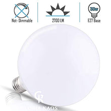 Carica l&#39;immagine nel visualizzatore di Gallery, Wisdom Powered By G.Kaos - Lampada LED Globe 30W = 270 WATT 30w Caldo 3000k - Ilgrandebazar