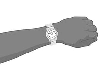 Carica l'immagine nel visualizzatore di Gallery, Ferretti Donna | Orologio da polso classico con grandi Argento E Bianco - Ilgrandebazar