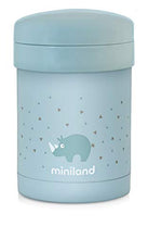 Carica l'immagine nel visualizzatore di Gallery, Thermos Portapappa Bèbè con ermetici 700 ml Miniland 89226 Thermetic azure