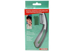 Carica l&#39;immagine nel visualizzatore di Gallery, GIMA 24402 Pettine Elettrico con Denti di Metallo per Pidocchi, Ideabile per... - Ilgrandebazar