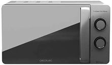 Carica l'immagine nel visualizzatore di Gallery, Cecotec - Microonde nero, 20 L, 6 livelli, tecnologia 3DWave, 700 W, effetto specchio, rivestimento Ready2Clean per una pulizia facile (Gray Mirror)