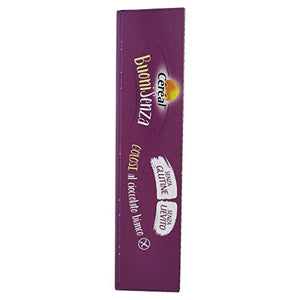 Céréal Esclusivi Golosi al Cioccolato Bianco, 6 barrette senza glutine,...