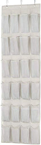 AmazonBasics - Scarpiera a sospensione da porta a 24 scomparti 24 - Ilgrandebazar