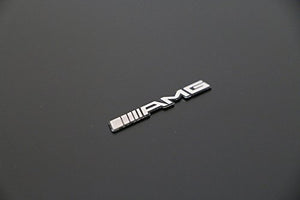 SCRITTA STEMMA LOGO ADESIVO IDEALE X INTERNI MB "AMG" LUCIDO + EFFETTO... - Ilgrandebazar